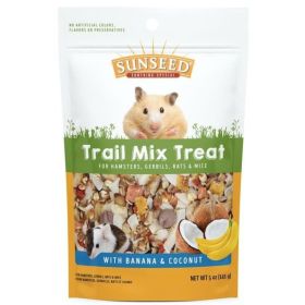 Sunseed Trail Mix Treat with Banana and Coconut for Hamster and Rats