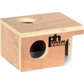 Prevue Wooden Mouse Hut for Hiding and Sleeping Small Pets