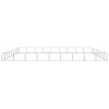 Dog Kennel Silver 775 ft² Steel