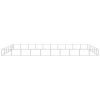 Dog Kennel Silver 645.8 ft² Steel